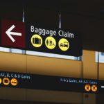 Baggage claim area at airport